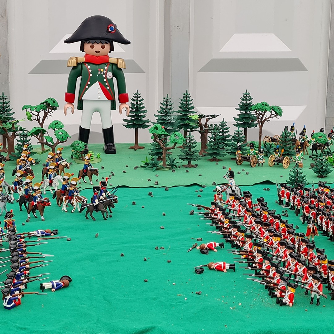 Playmobil champ de bataille